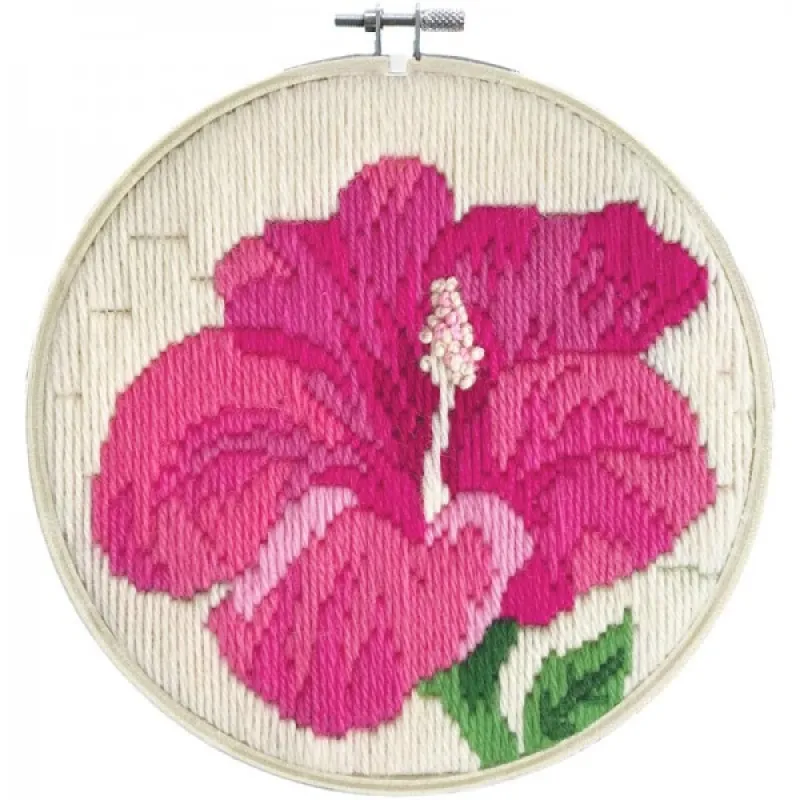 Ladybird - Καμβάς Hibiscus Blush LST3.006
