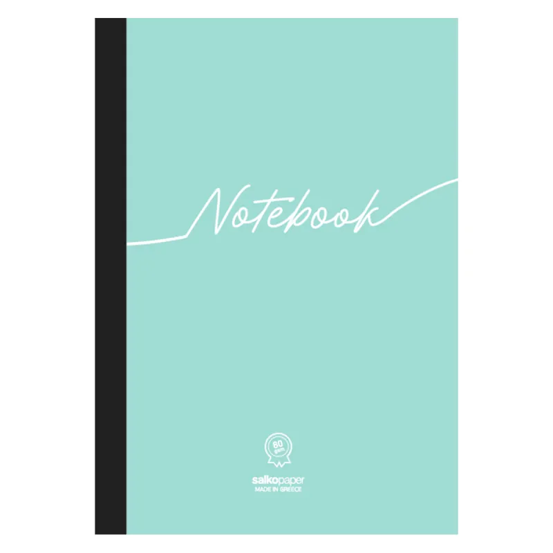 Salko Paper - Τετράδιο Notebook B5, 3 Θέματα 96 Φύλλα Γαλάζιο 5023