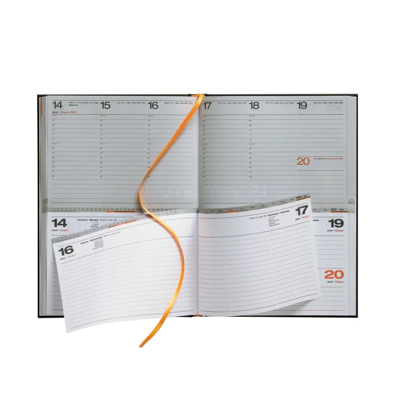 Θεοφύλακτος - Ημερολόγιο Twin Time Avenue 2 Σε 1 2026, Blue 17x24 O20.Y9.390