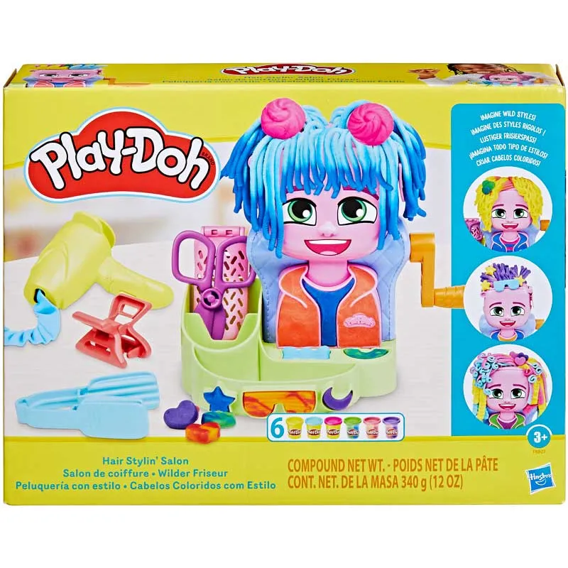 Hasbro Play Doh - Hair Stylin Salon Playset F8807