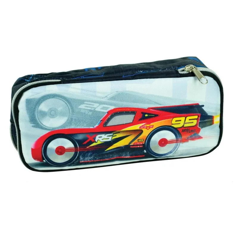 Gim - Κασετίνα Με Διπλό Φερμουάρ, Cars Thunder 341-45144
