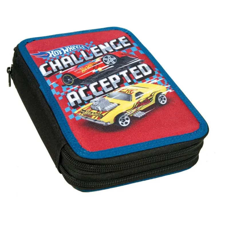 Gim Κασετίνα Διπλή Γεμάτη Hot Wheels Challenge 349-25100