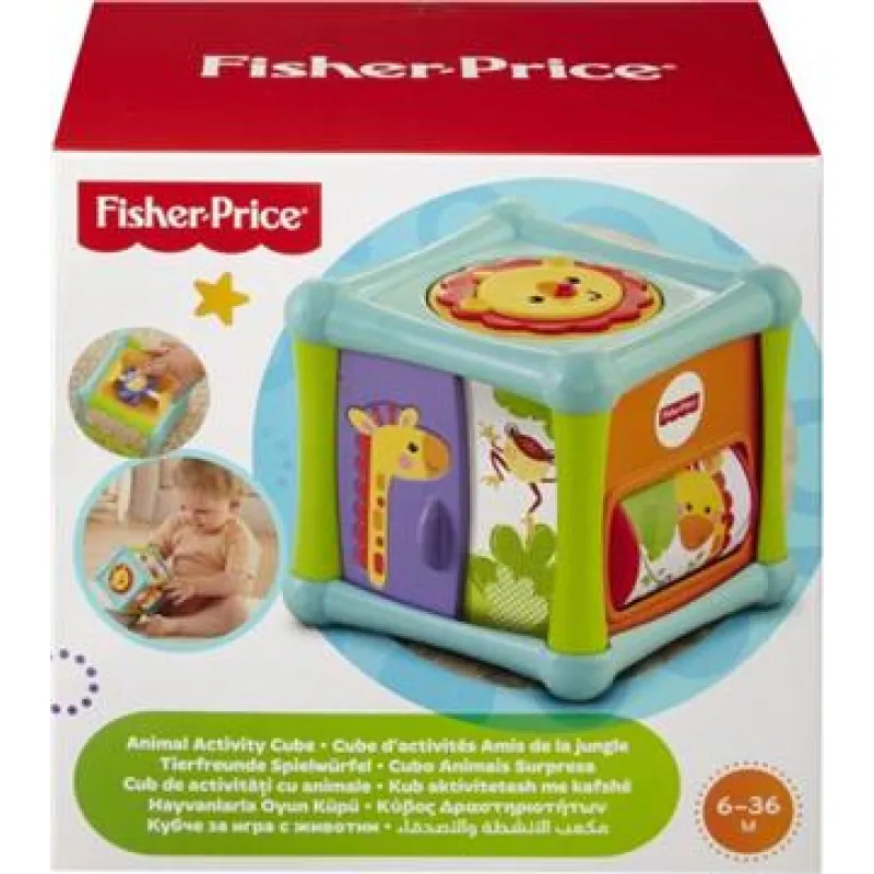 Fisher Price Κύβος Δραστηριοτήτων Με Ζωάκια (BFH80)