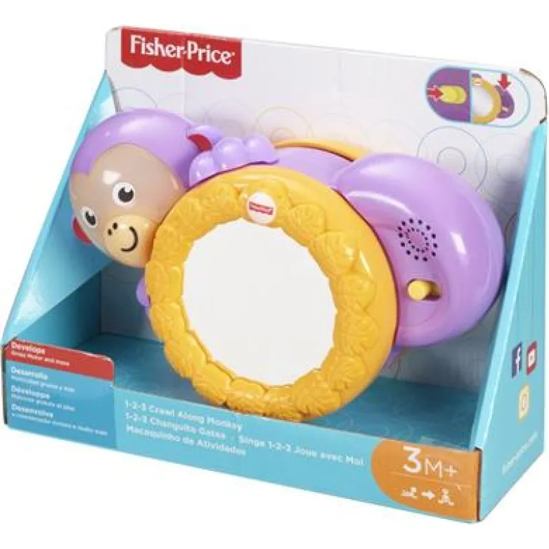 Fisher Price Μουσικό Μαϊμουδάκι Δραστηριοτήτων (FHF75)