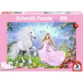 Schmidt Spiele - Puzzle The Unicorn Princess 100 Pcs 55565 Schmidt Spiele - Puzzle The Unicorn Princess 100 Pcs 55565