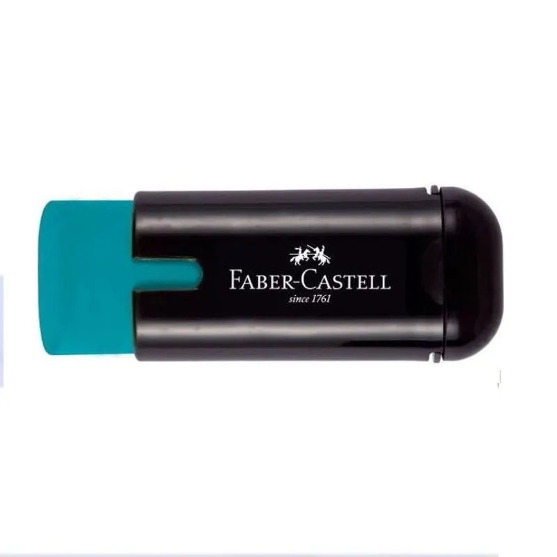 Faber Castell Γόμα Και Ξύστρα - Combi 1877, Γαλάζιο 183706