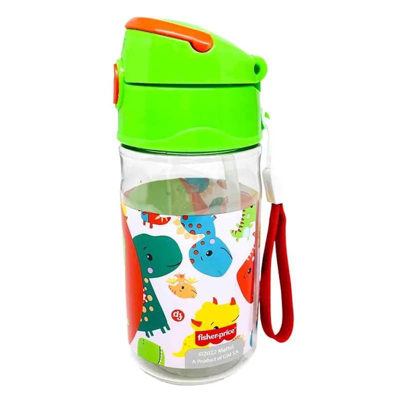 Gim - Παγούρι Πλαστικό, Fisher Price, Dinosaur 350 ml 571-43204