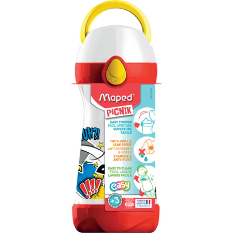 Maped Πλαστικό Παγούρι Picnik Concept Comics 430 ML 871412