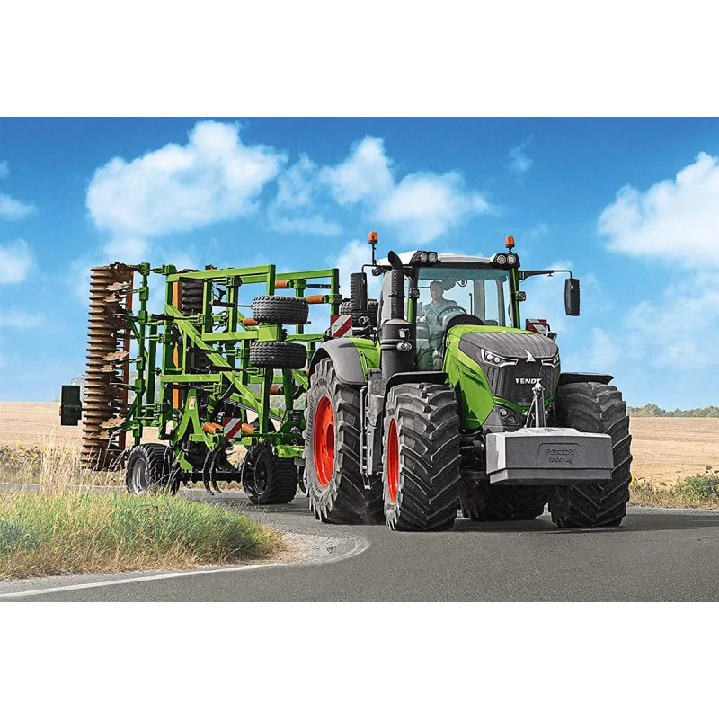 Schmidt Spiele – Puzzle Fendt 1050 Vario with Amazone Cenius Cultivator 60 Pcs 56255