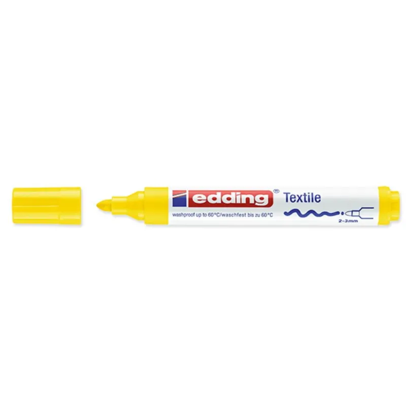 Edding – Μαρκαδόρος Υφάσματος 4500 Κίτρινο 4500-5