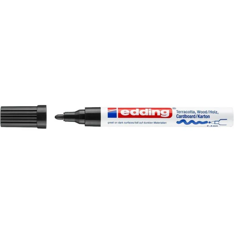 Edding – Μαρκαδόρος Διακόσμησης 4000, Μαύρο 4000001