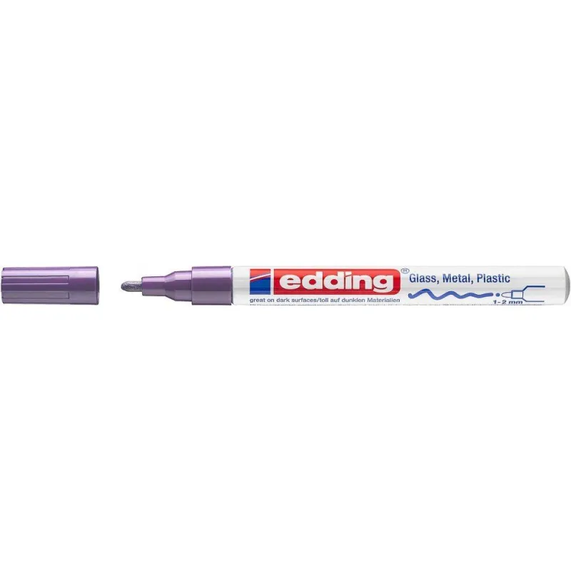 Edding – Μαρκαδόρος Λαδιού Paint Marker 751, Βιολέ 751-8