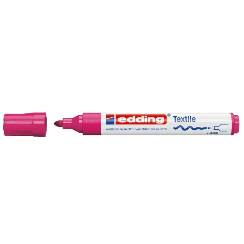 Edding – Μαρκαδόρος Υφάσματος 4500 Φούξια 4500-19