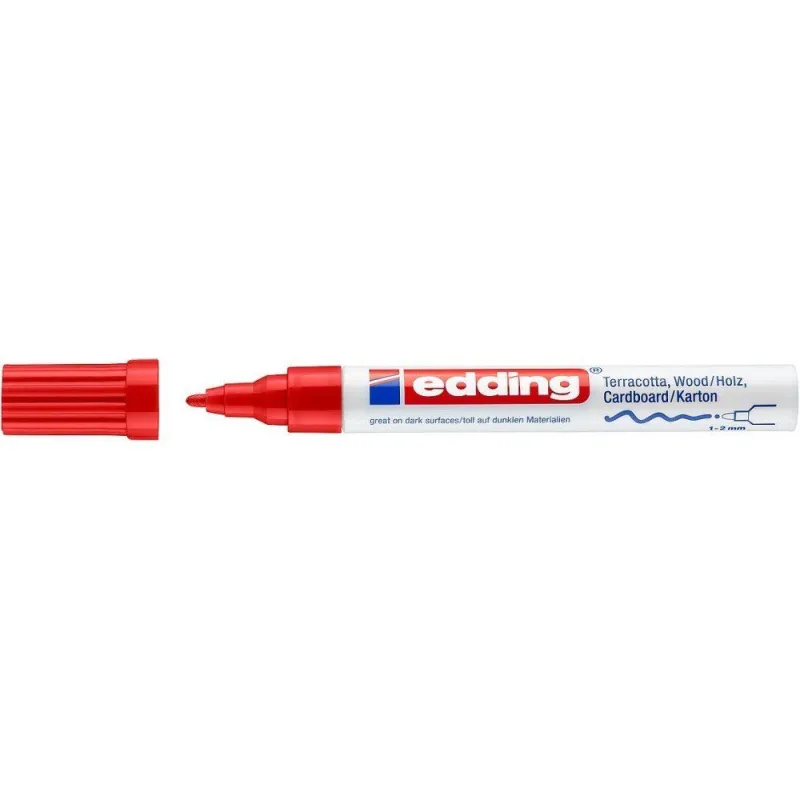 Edding – Μαρκαδόρος Διακόσμησης 4040, Κόκκινο 4040002
