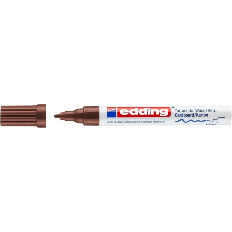 Edding – Μαρκαδόρος Διακόσμησης 4040, Καφέ 4040007