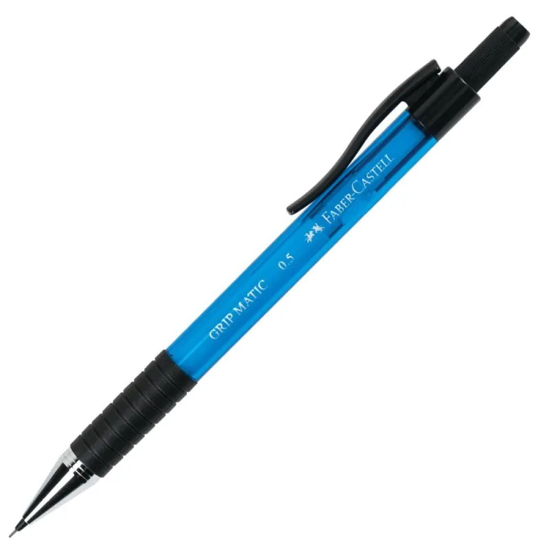 Faber Castell - Μηχανικό Μολύβι Gripmatic 0.5mm Με Γόμα Μπλε 137551