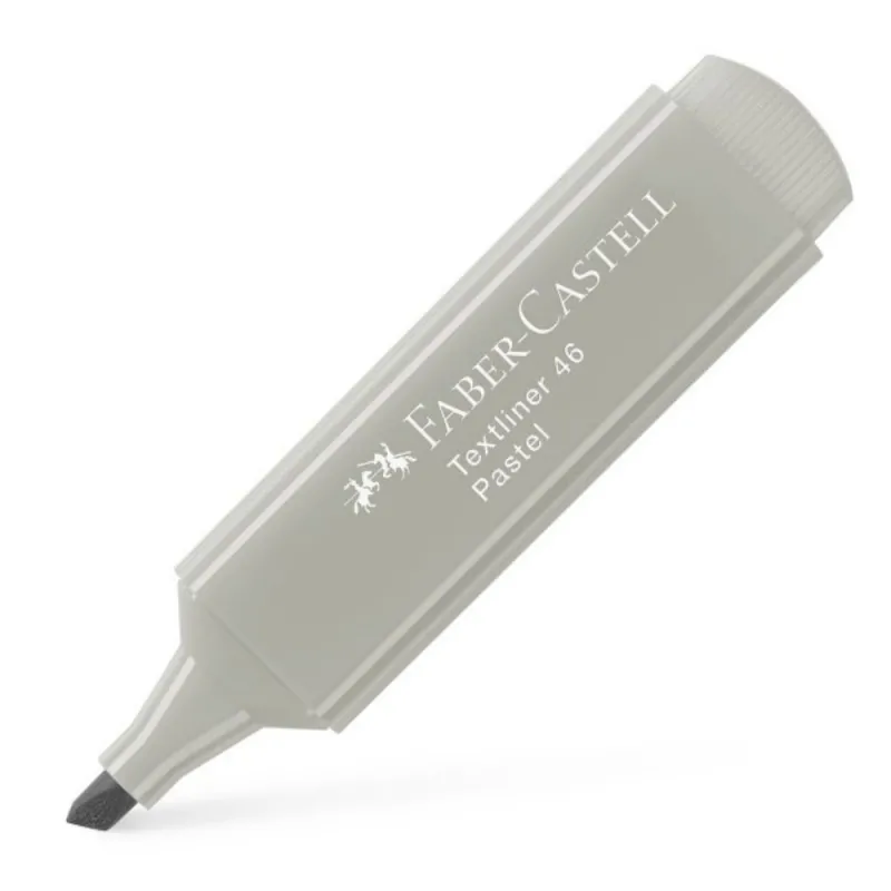 Faber Castell - Μαρκαδόρος Υπογράμμισης Textliner 1546, Pastel Silk Grey 154634