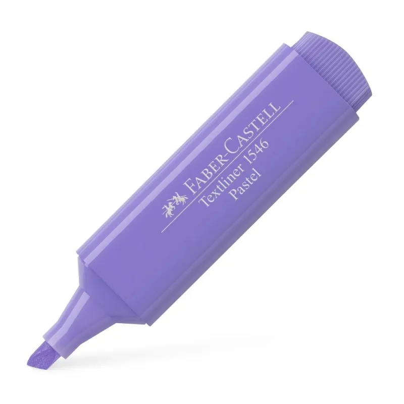 Faber Castell - Μαρκαδόρος Υπογράμμισης Textliner 1546, Pastel Lilac 154656