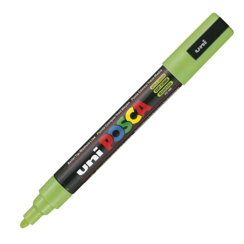 Uniball - Μαρκαδοράκι Posca PC-5M 1.8-2.5 mm Apple Green 72 036853