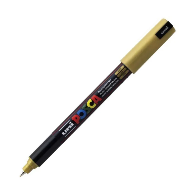 Uniball - Μαρκαδοράκι Posca PC-1MR 0.7 mm Gold 25 089910