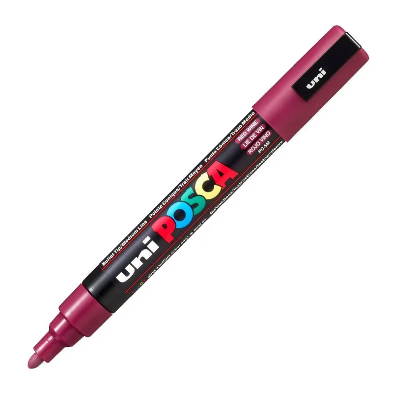Uniball - Μαρκαδοράκι Posca PC-5M 1.8-2.5 mm Red Wine 60 107485