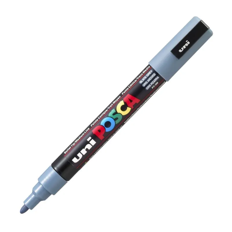 Uniball - Μαρκαδοράκι Posca PC-5M 1.8-2.5 mm Slate Grey 61 107492