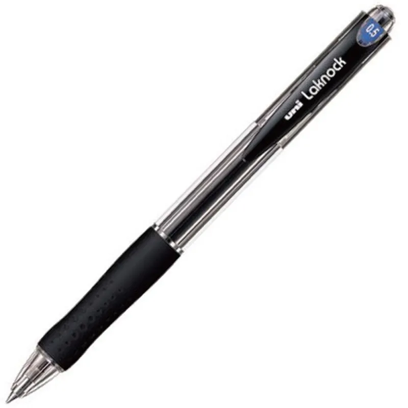 Uniball - Στυλό Laknock Με Κουμπί 0.5 Μαύρο SN-100-05