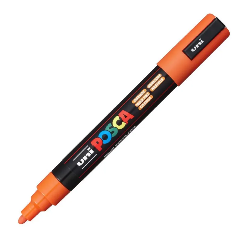 Uniball - Μαρκαδοράκι Posca PC-5M 1.8-2.5 mm Orange 4 916193