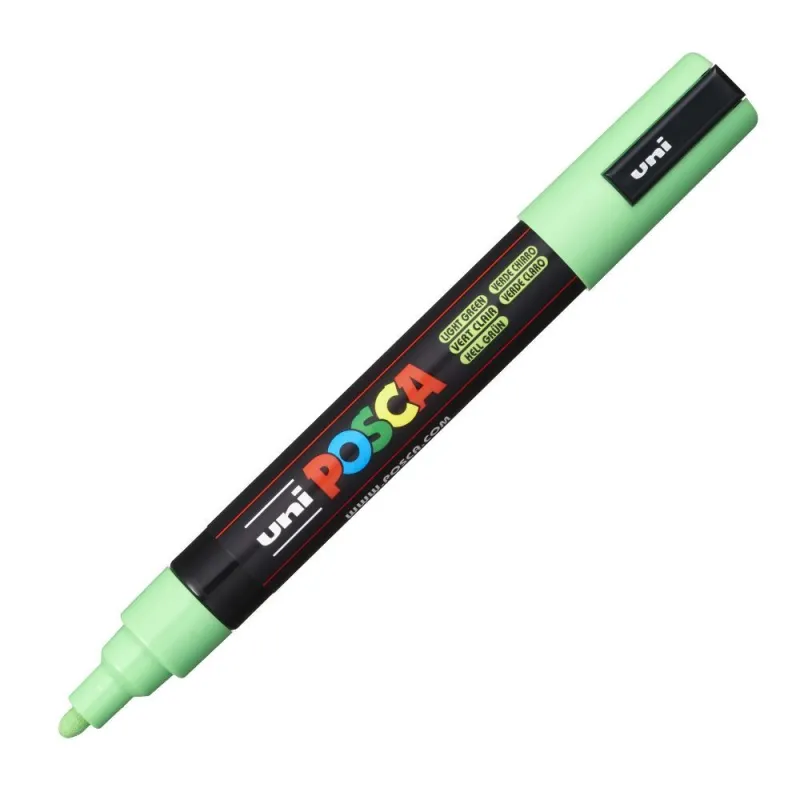 Uniball - Μαρκαδοράκι Posca PC-5M 1.8-2.5 mm Light Green 5  916216