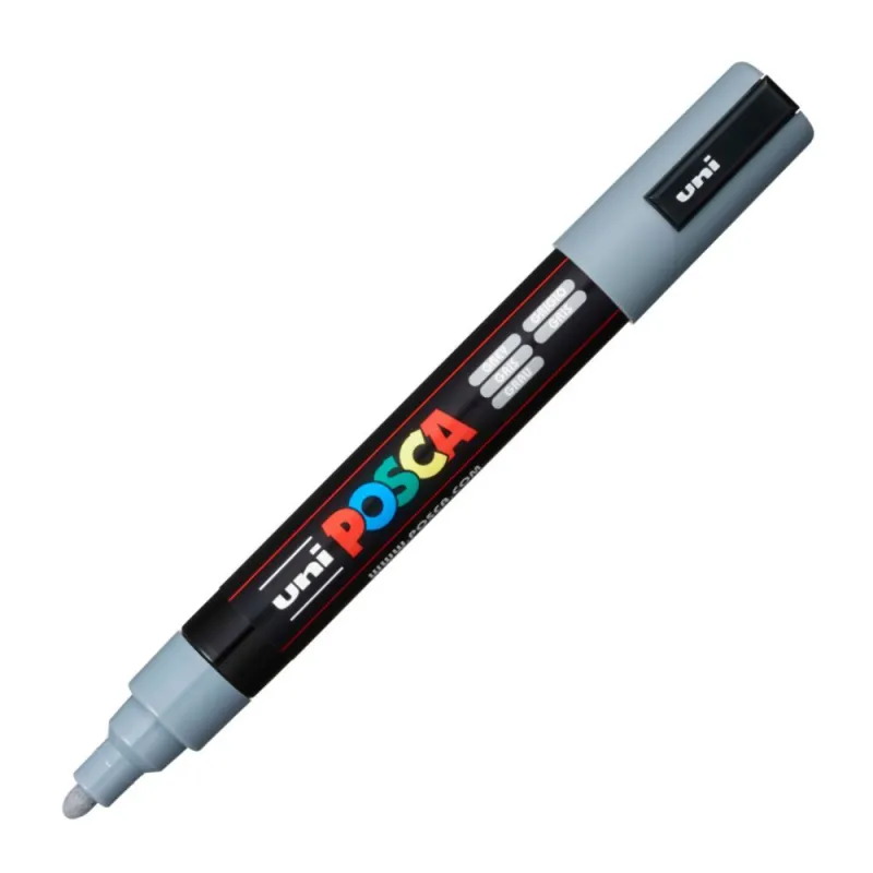Uniball - Μαρκαδοράκι Posca PC-5M 1.8-2.5 mm Grey 37 916247