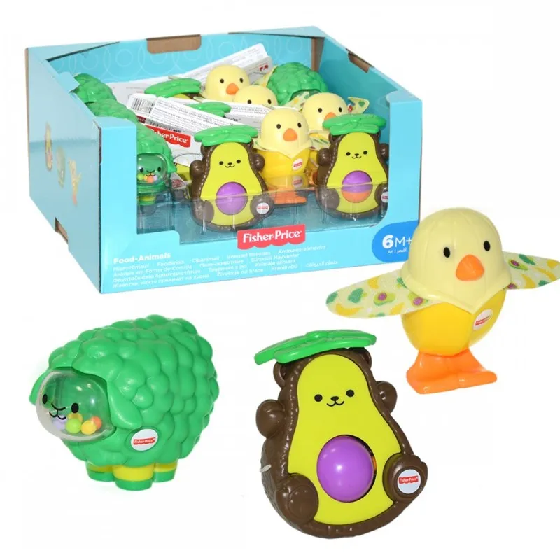 Fisher Price Φαγητοζωάκια Δραστηριοτήτων - 3 Σχέδια GJW22
