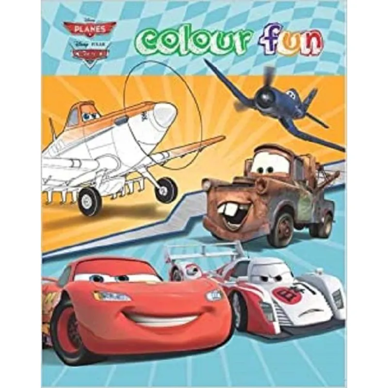 Colour Fun - Disney Planes And Cars