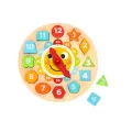 Tooky Toy - Ξύλινο Ρολόι Παζλ Σφηνώματα TL675 Tooky Toy - Ξύλινο Ρολόι Παζλ Σφηνώματα TL675
