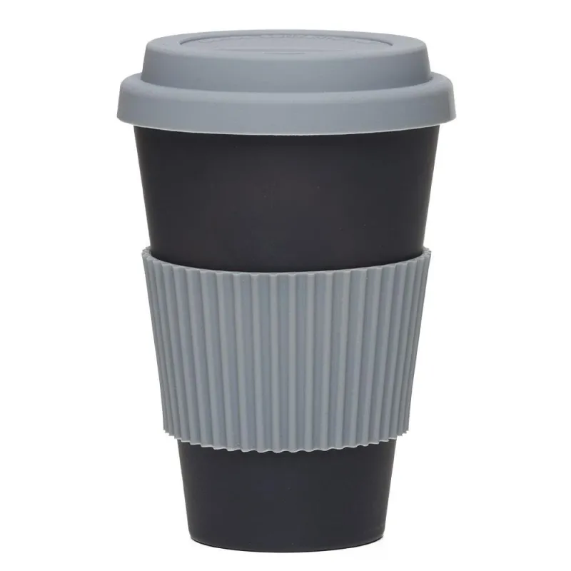 Polo - Κούπα Bamboo, Γκρι/Μαύρη 450 ML 9-15-055-09