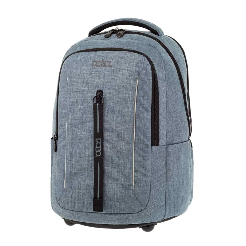 Polo - Σακίδιο Πλάτης Prodigy, Νavy Blue 2023 9-01-022-5400 + Δώρο Διορθωτική Ταινία Edding