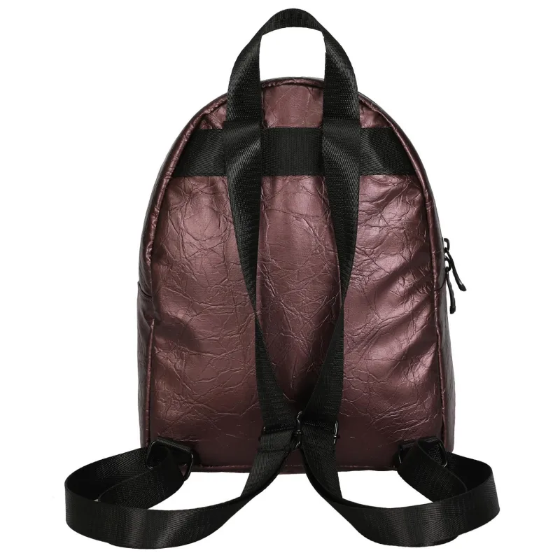 Polo - Σακίδιο Πλάτης Mini Princessa, Μεταλλικό Μωβ 2022 9-07-022-4802 + Δώρο Διορθωτική Ταινία Edding