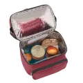 Polo - Τσαντάκι Φαγητού Double Cooler, Μπορντό 9-07-096-3300 Polo - Τσαντάκι Φαγητού Double Cooler, Μπορντό 9-07-096-3300