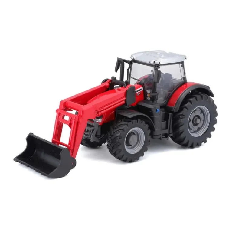 Burago – FarmLand, Massey Ferguson 8740S With Bucket 18-31633 (18-31630)