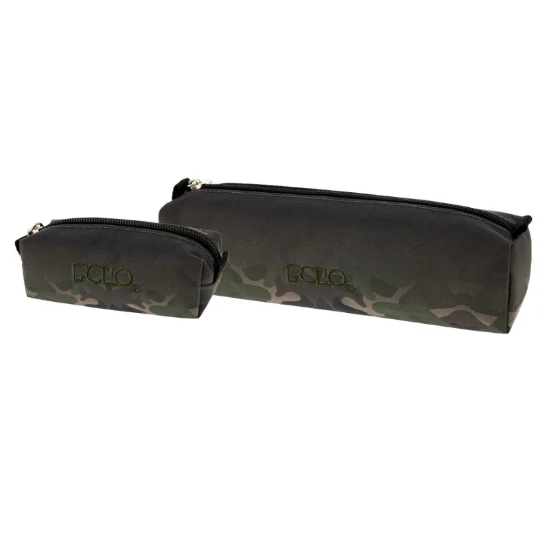 Polo – Κασετίνα Βαρελάκι Με Πορτοφολάκι, Degrade Camo-Green 2022 9-37-006-8083