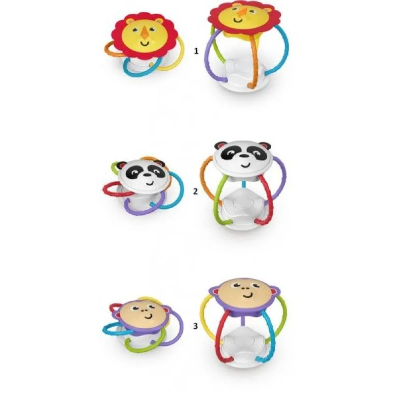 Fisher Price Στριφογυριστρούλια Κουδουνίστρες-3 Σχέδια (FVF42)