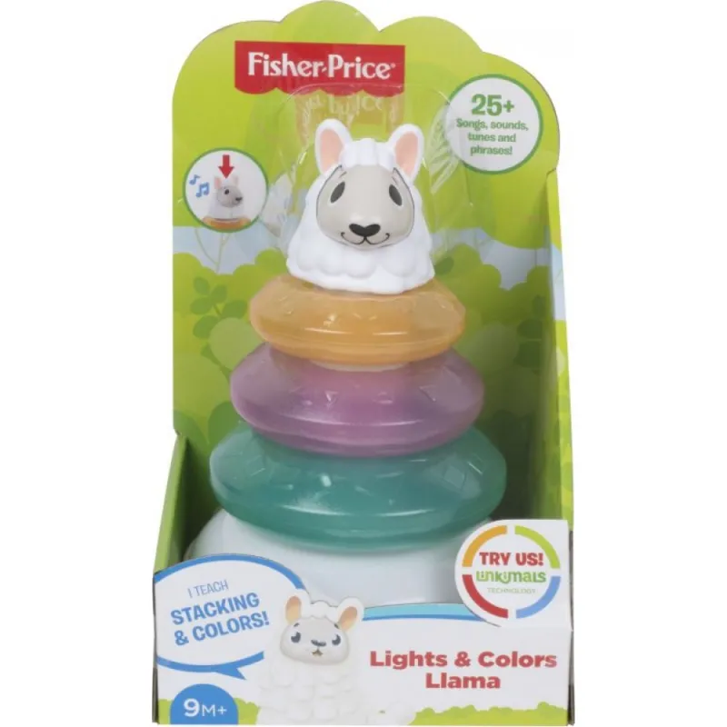 Fisher Price - The Linkimals Λάμα Το Χρωματιστούλη Lights And Colors Llama GNY71