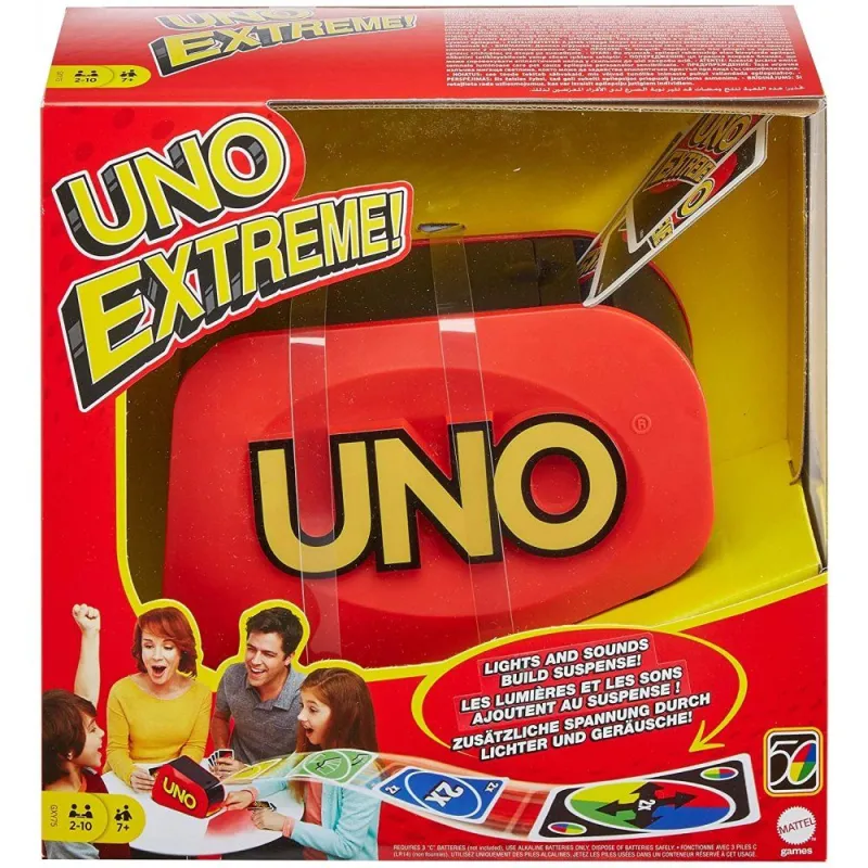 Mattel - Επιτραπέζιο - Uno, Extreme Refresh GXY75