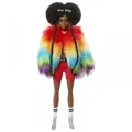 Mattel Barbie - Extra Doll, Rainbow Coat GVR04 (GRN27) Mattel Barbie - Extra Doll, Rainbow Coat GVR04 (GRN27)