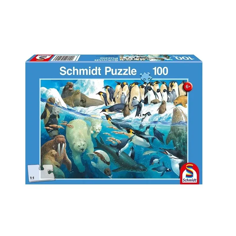 Schmidt Spiele – Animals Of The Polar Regions100 Pcs 56295