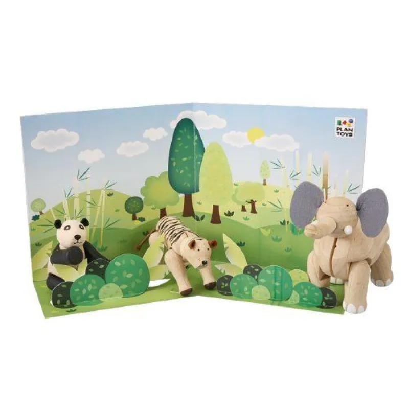 PlanToys Planimal Asia Series Play Set by Plan Toys 6118