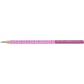 Faber Castell - Grip, Δίχρωμο Μολύβι Β, Ανοιχτό Ροζ/Ροζ 517028 Faber Castell - Grip, Δίχρωμο Μολύβι Β, Ανοιχτό Ροζ/Ροζ 517028