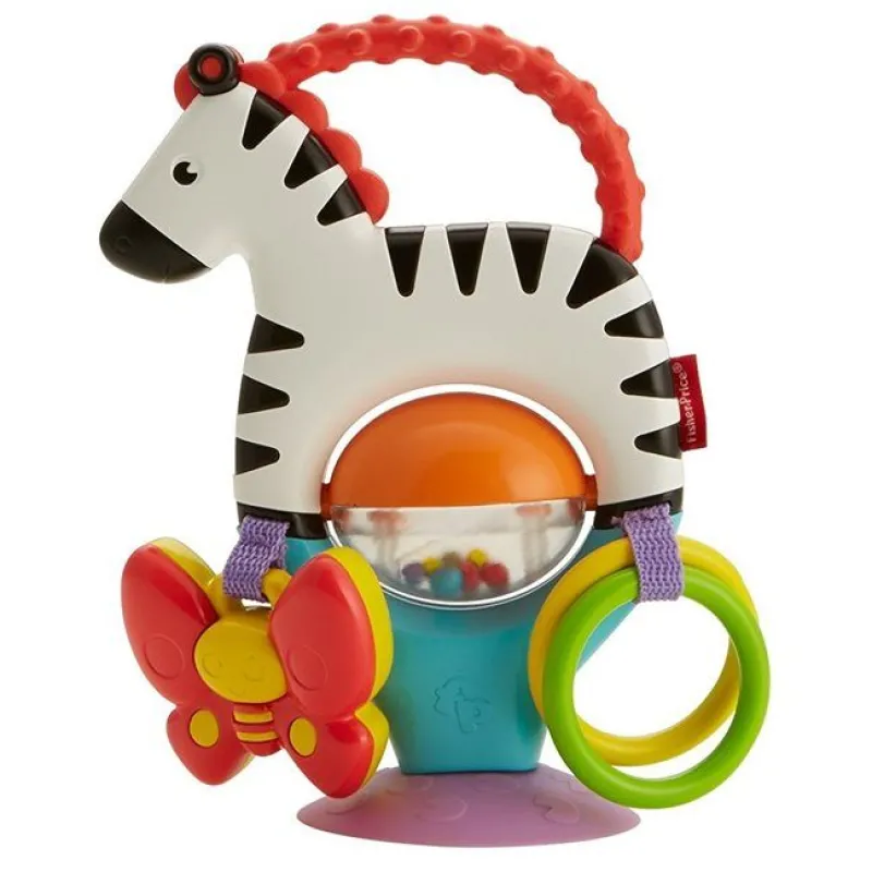 Fisher Price - Ζέβρα Δραστηριοτήτων Με Βεντούζα FGJ11