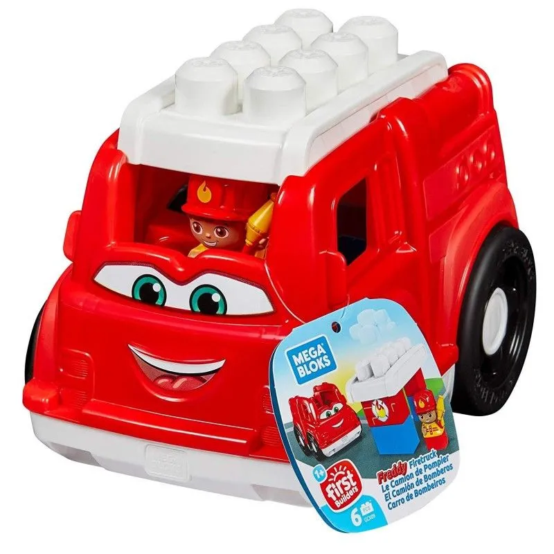Fisher Price - Mega Bloks, Freddy Firetruck GCX09 (CND62)