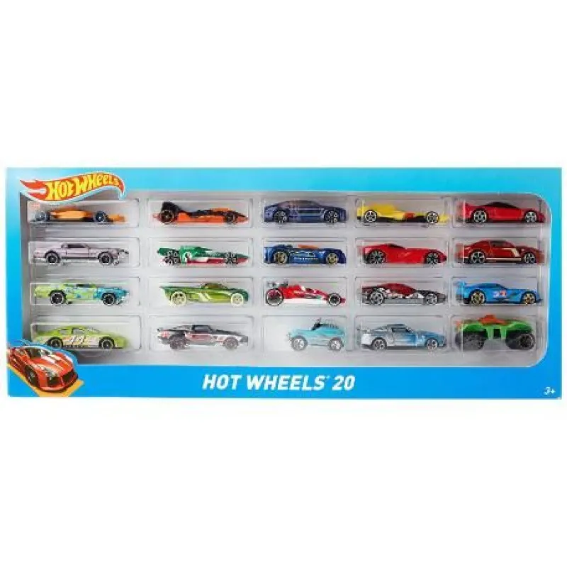 Mattel Hot Wheels - Αυτοκινητάκια Σετ Των 20 H7045