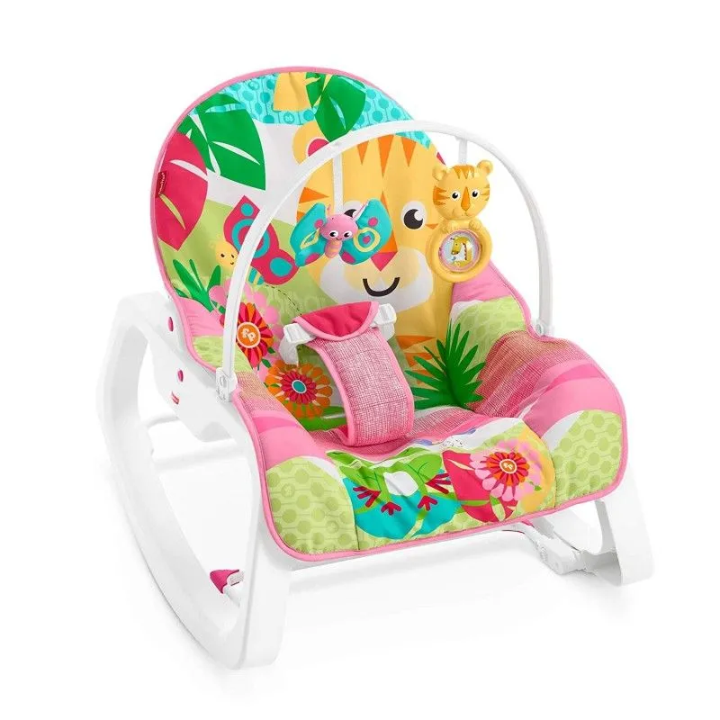 Fisher Price - Ριλάξ/Κούνια Infant To-Toddler Rocker Tiger GNV70
